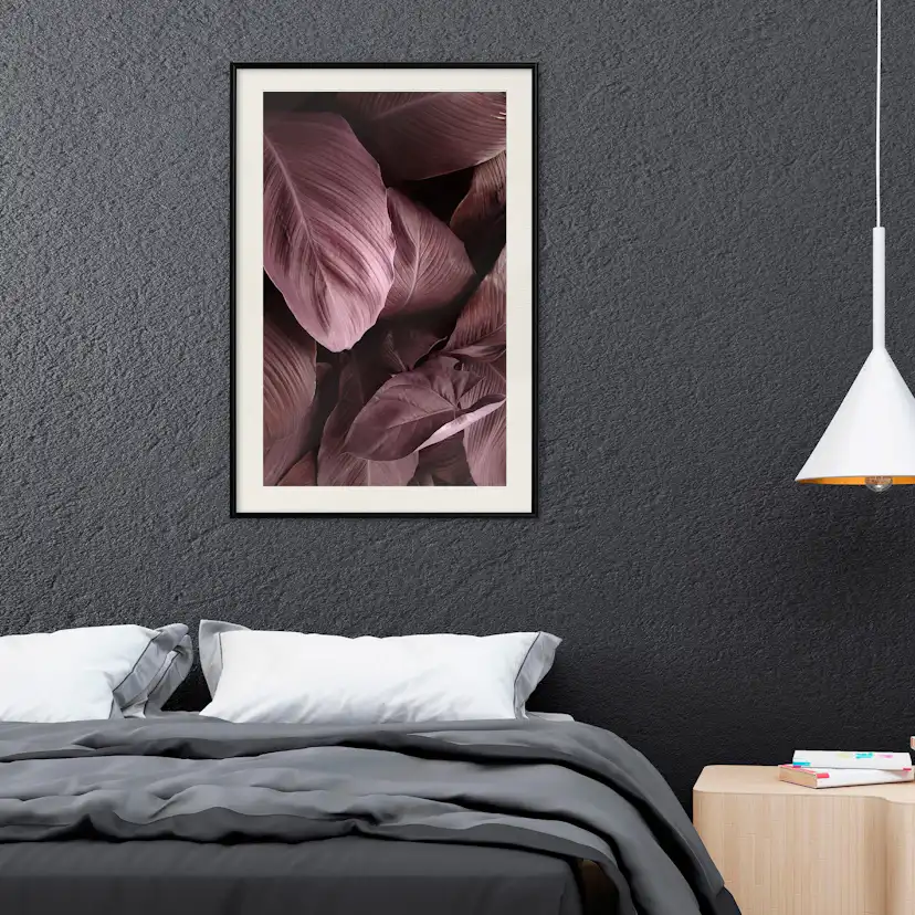 Poster Artgeist Affisch Velvet Leaves