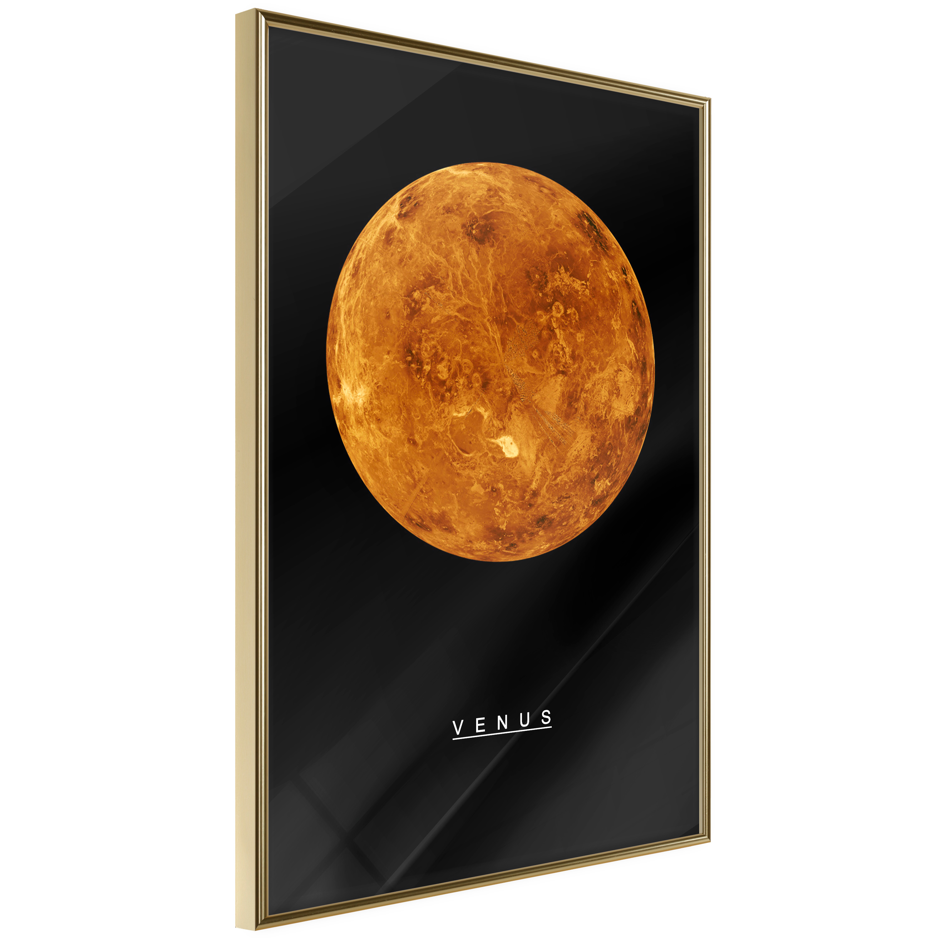 Affisch - Venus [Poster] 20x30 Guld ram, 20x30 cm