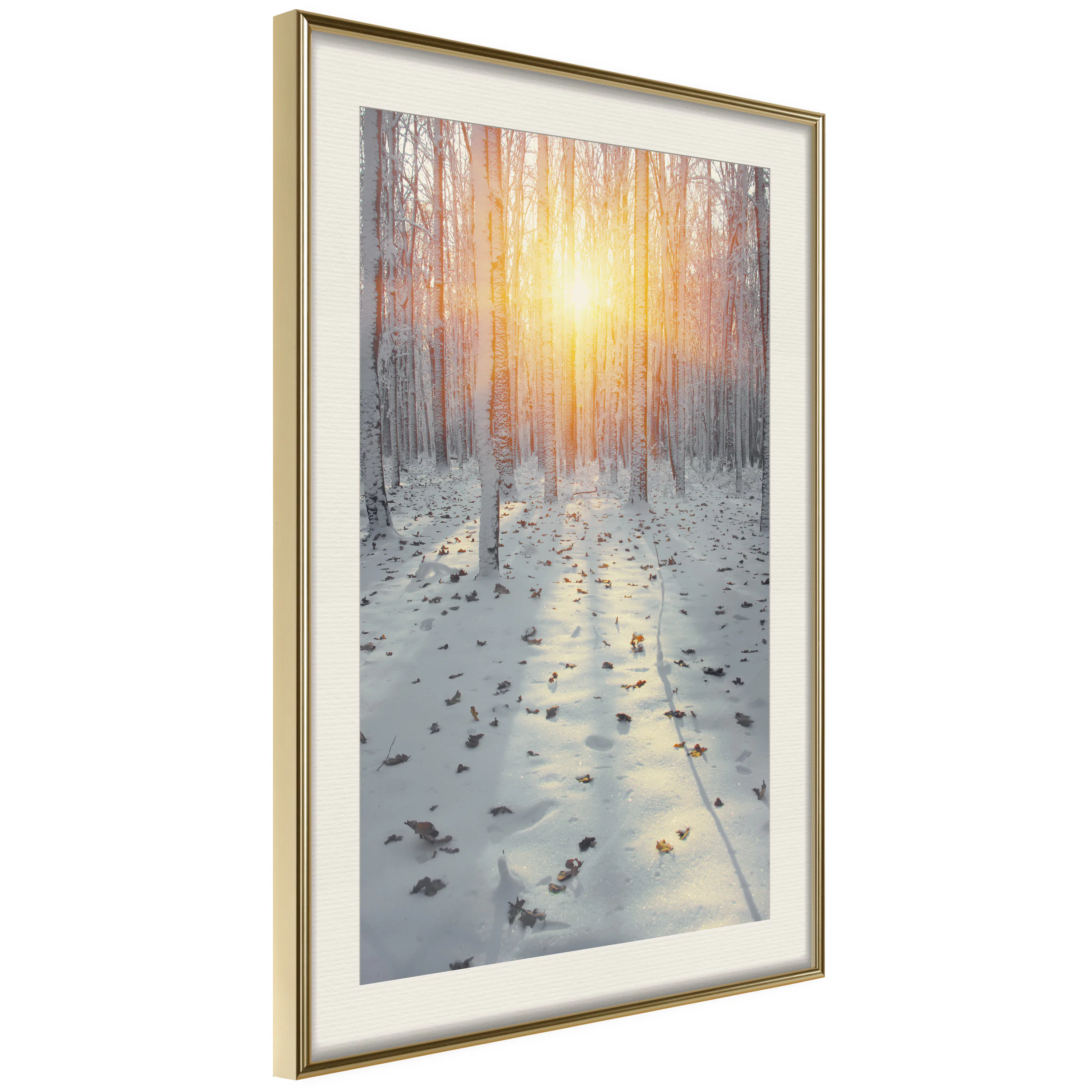 Poster Artgeist Affisch Winter Afternoon