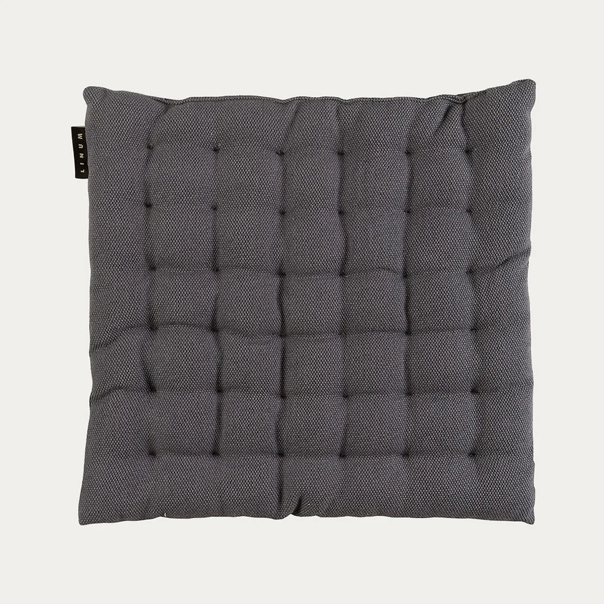 Stolsdyna Linum Pepper 40x40 cm
