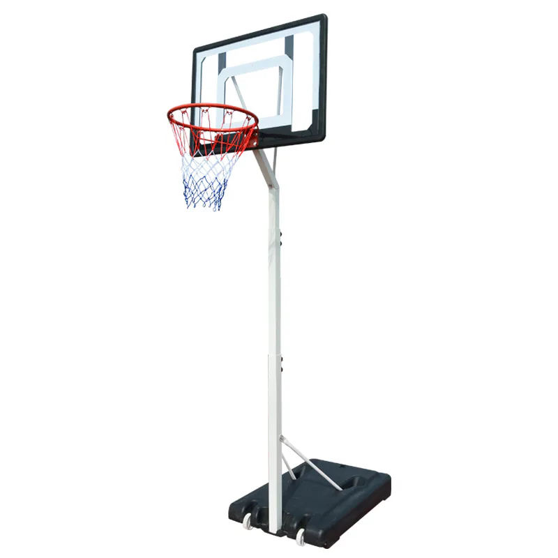 Basketställning ProSport Ungdom Justerbar Basketkorg med Hjul 2,1-2,6m