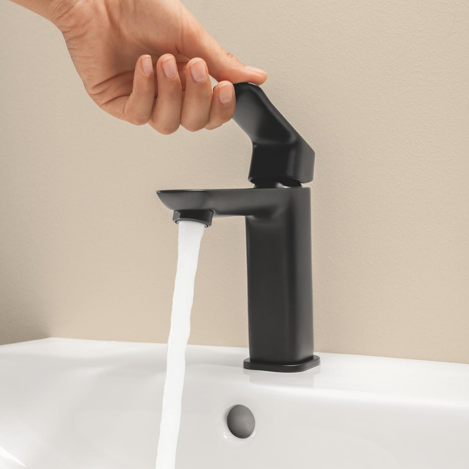 Tvättställsblandare Grohe Dice M med Bottenventil