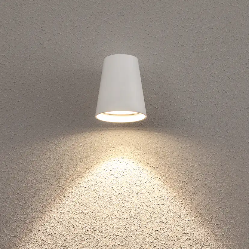 Vägglampa Hide-a-lite Cone GU10