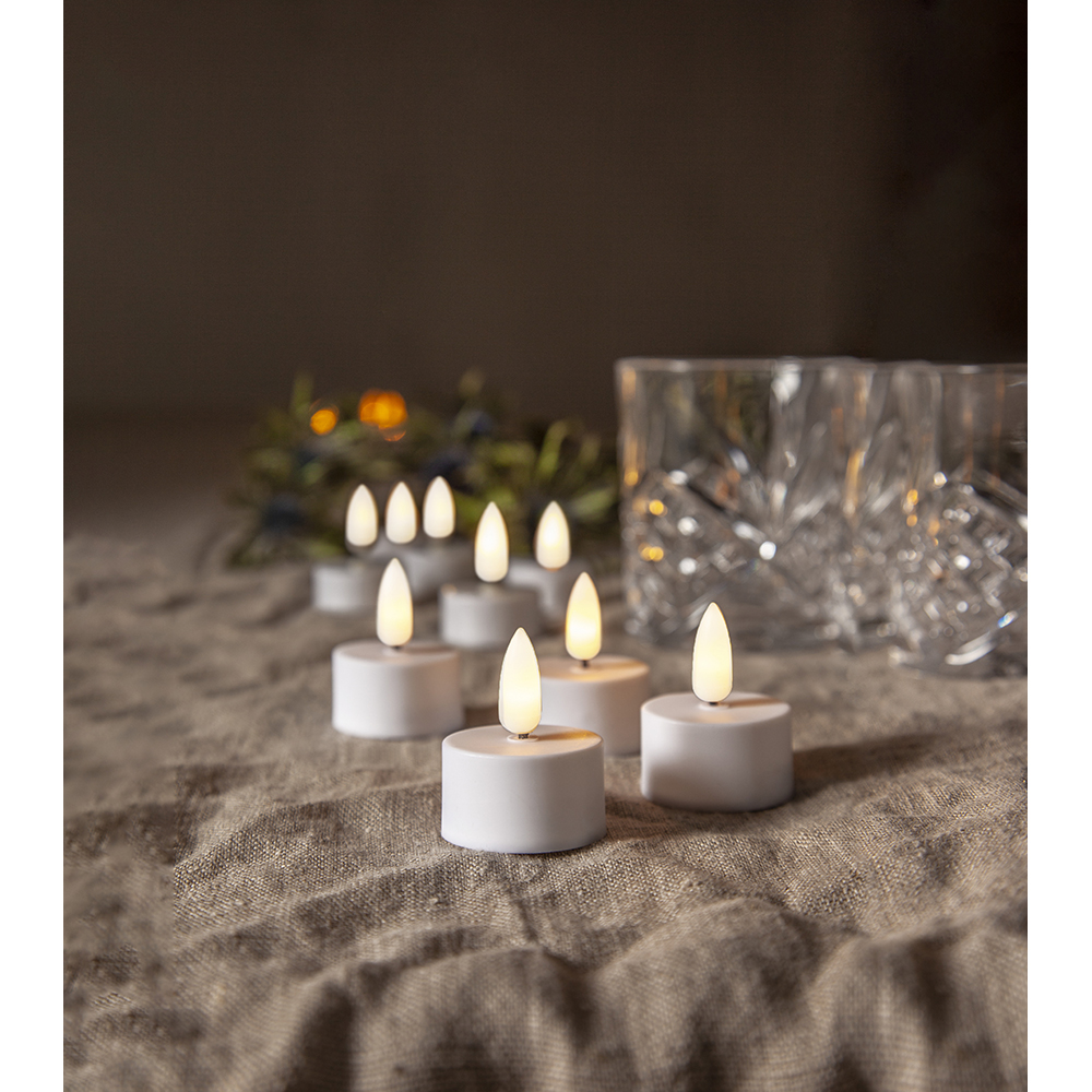 LED-Värmeljus2p  Star Trading Flamme