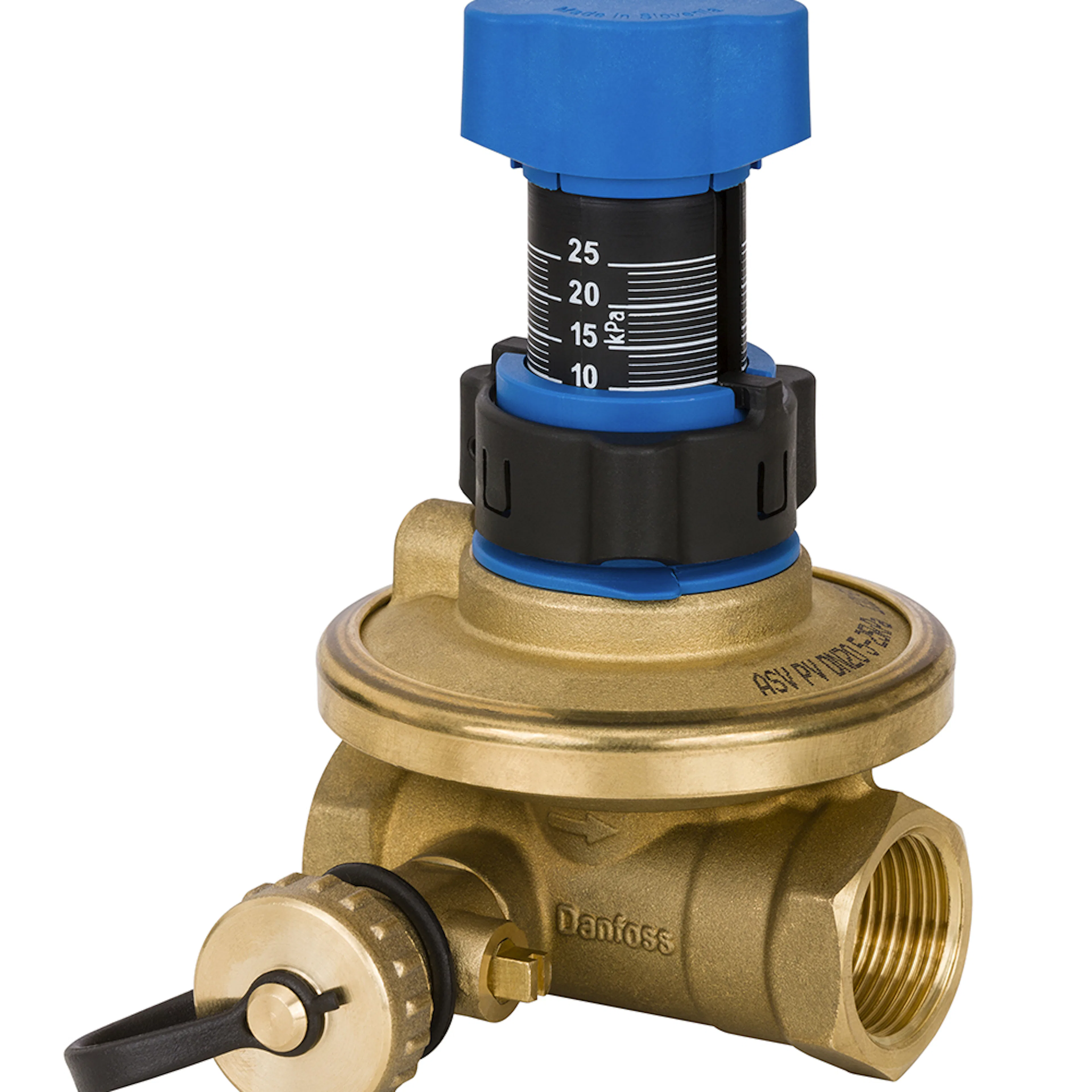 DIFFTRYCKSREGULATOR ASV-PV DN25 PURE PN16 5-25 KPA Kvs-värde: 4,0, Anslutning: Dn25