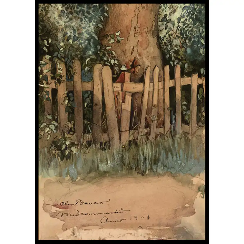 Poster Gallerix Midsommartid By John Bauer