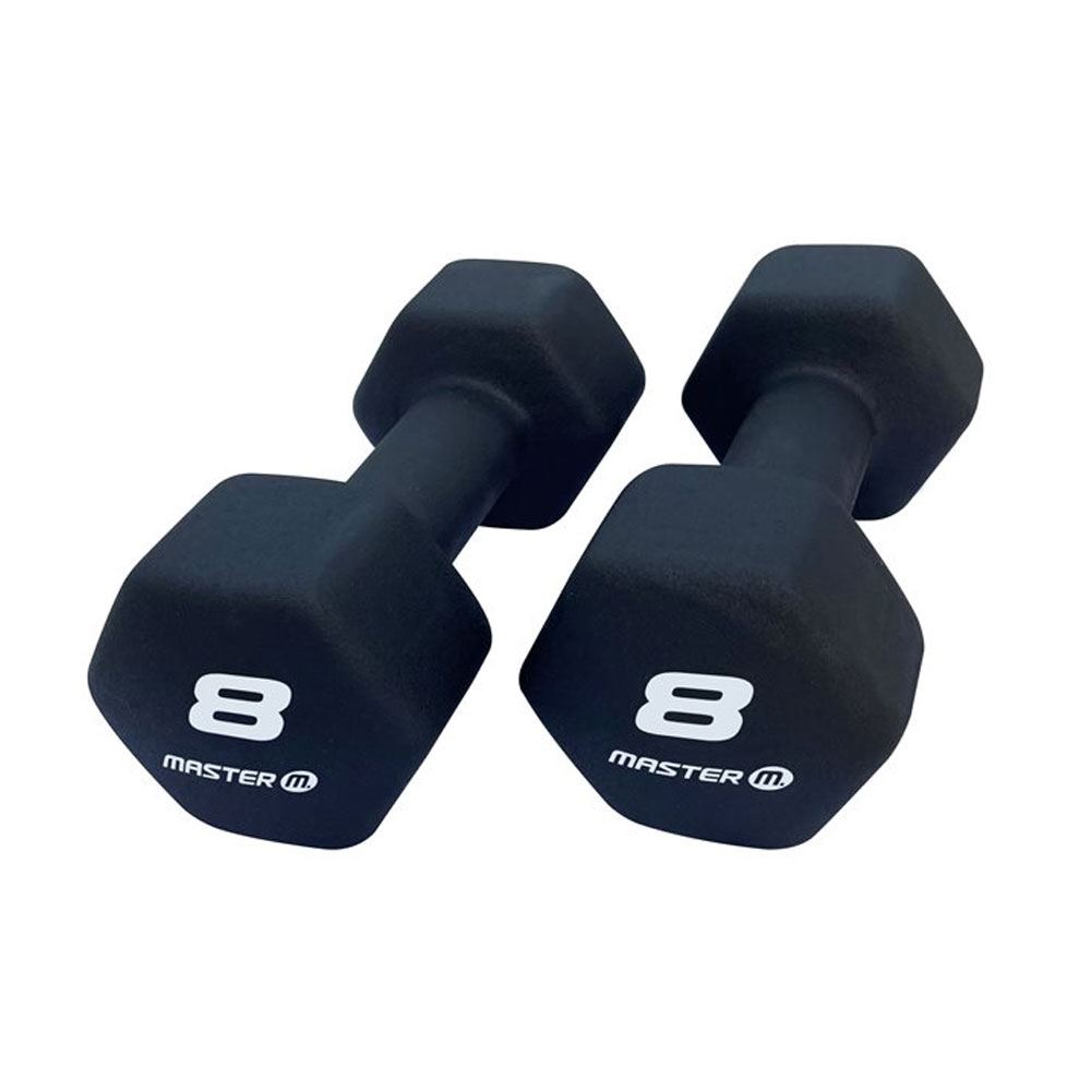 Hantlar Master Fitness Neoprene/Vinyl
