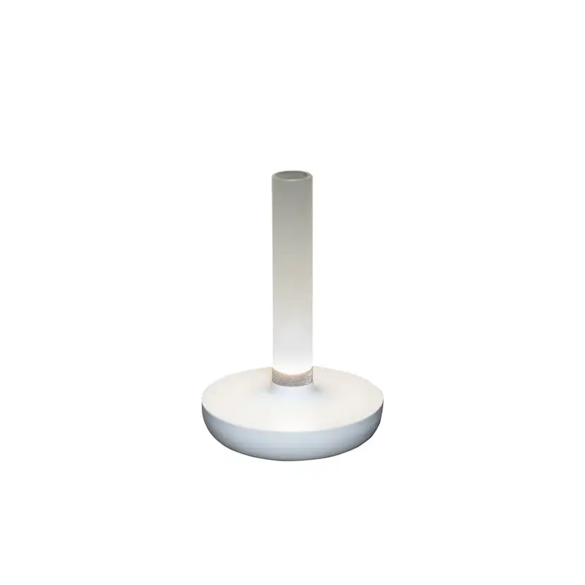 Biarritz bordslampa vit USB Vit