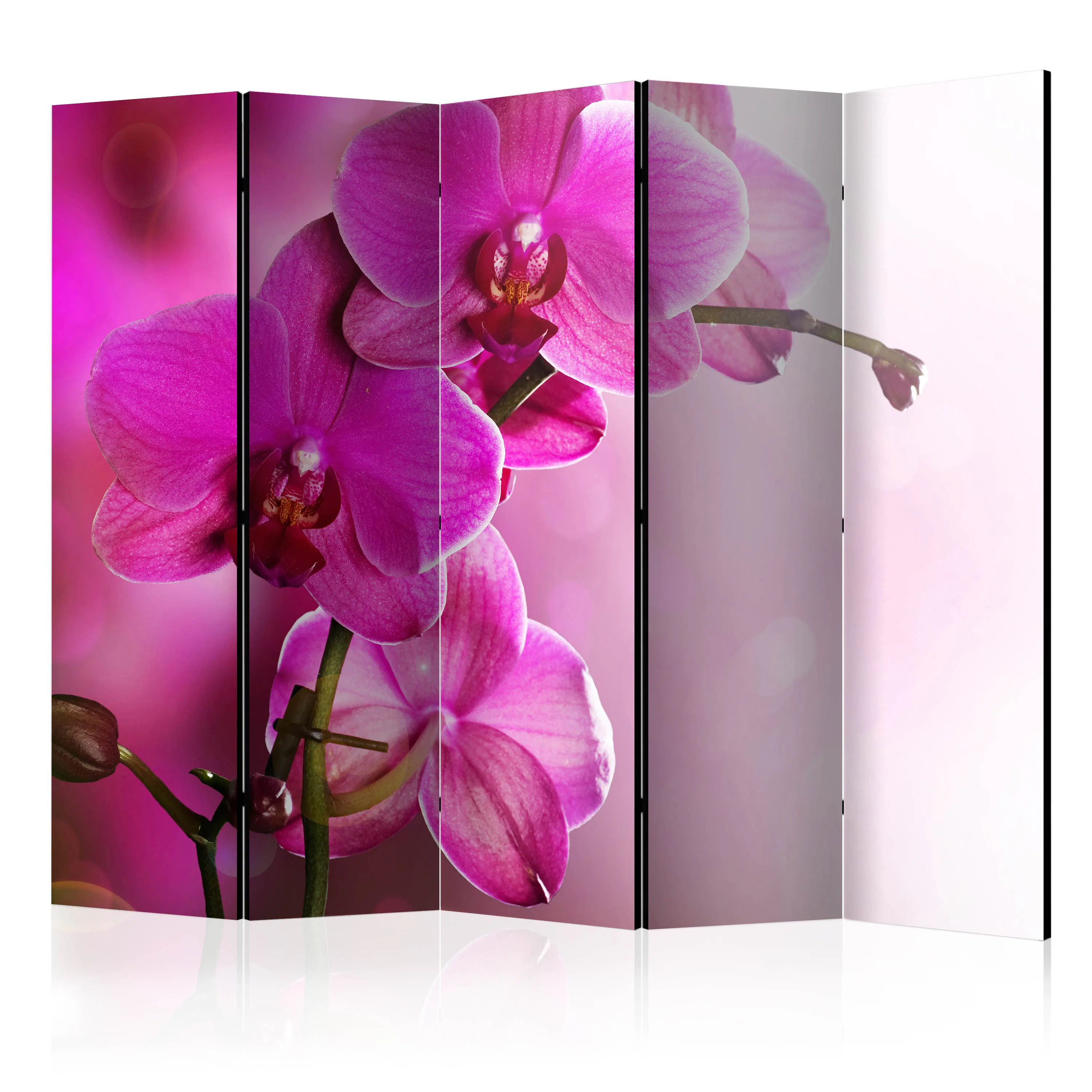 Rumsavdelare Skärmvägg Arkiio Pink Orchid II 225x172 cm