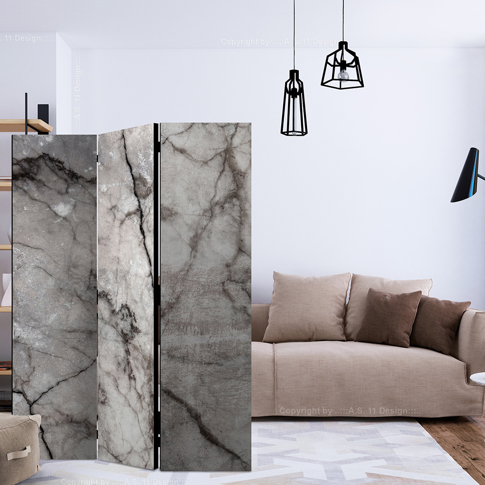 Rumsavdelare Skärmvägg Arkiio Grey Marble 135x172 cm