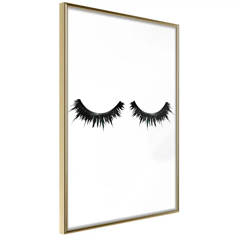 Poster Artgeist Affisch Eyelashes