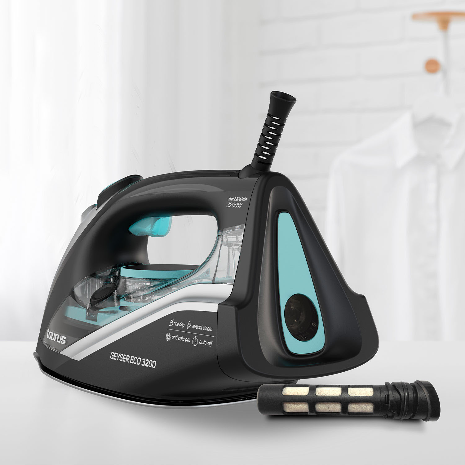 Ångstrykjärn Taurus Geyser ECO 3200w