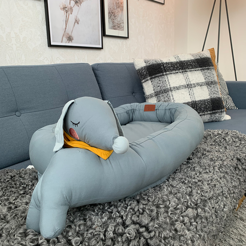 Babynest Rätt Start Tax Eco Grey