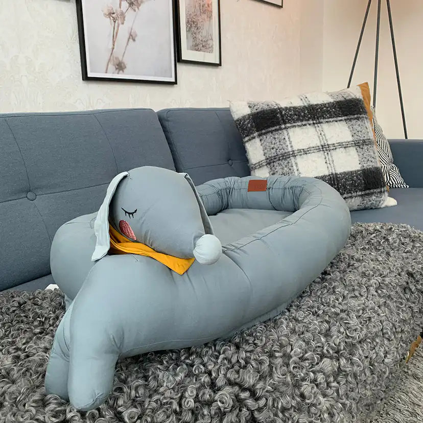 Babynest Rätt Start Tax Eco Grey