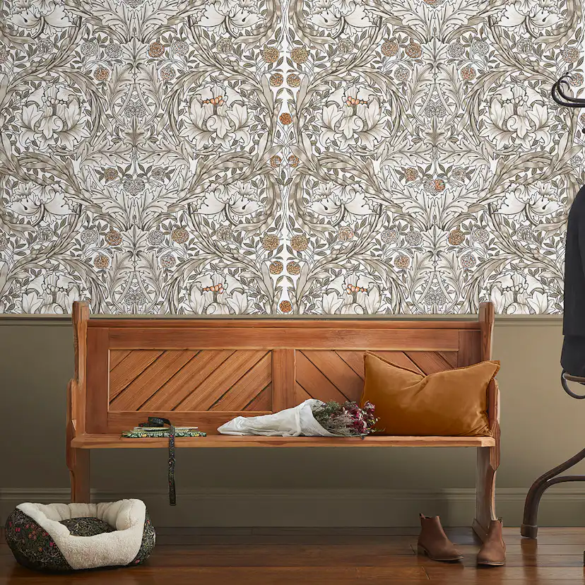 Fototapet William Morris At Home African Marigold Neutral