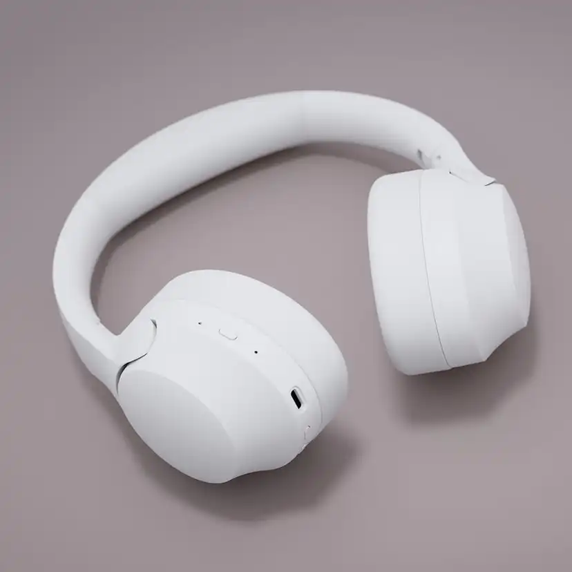 HAPPY PLUGS Hörlur Play Pro ANC Over-Ear Wireless Vit