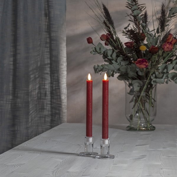 2pAntRödFlamme25cm Röd