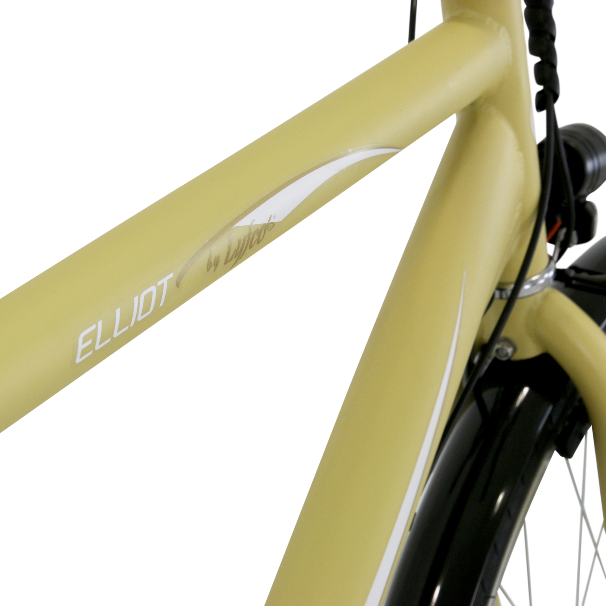 Elcykel Lyfco Herr 28" med Cykeldator Sandgul