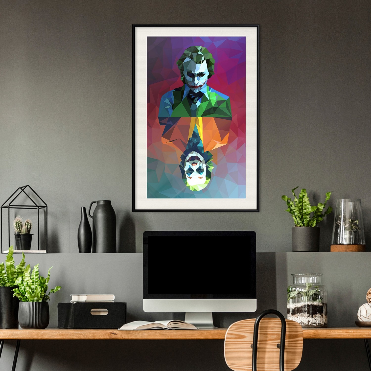 Poster Artgeist Affisch Reflection of Characters