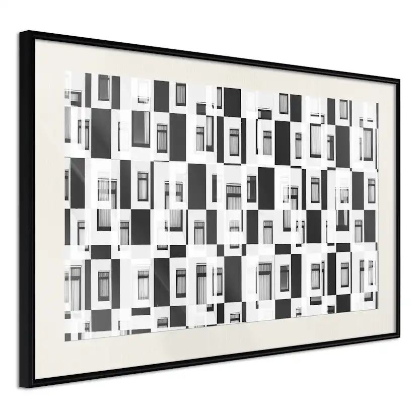 Poster Artgeist Affisch Abstract Windows
