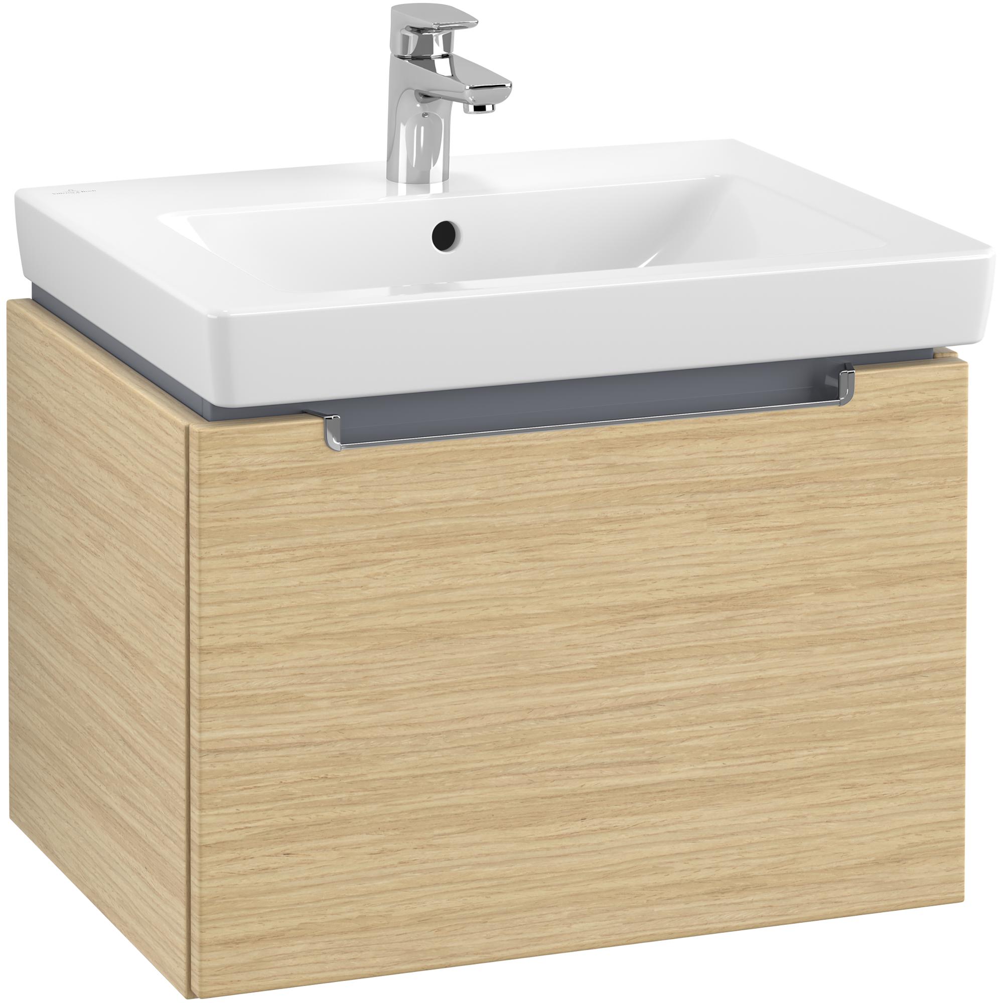 Tvättställsskåp Villeroy & Boch Subway 2.0 med 1 Låda