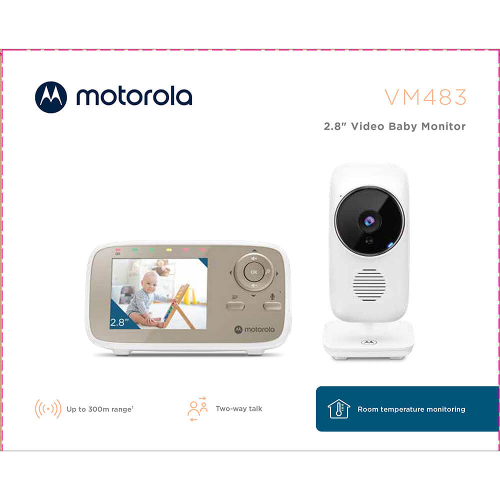 Monitor Motorola Babymonitor VM483 Video