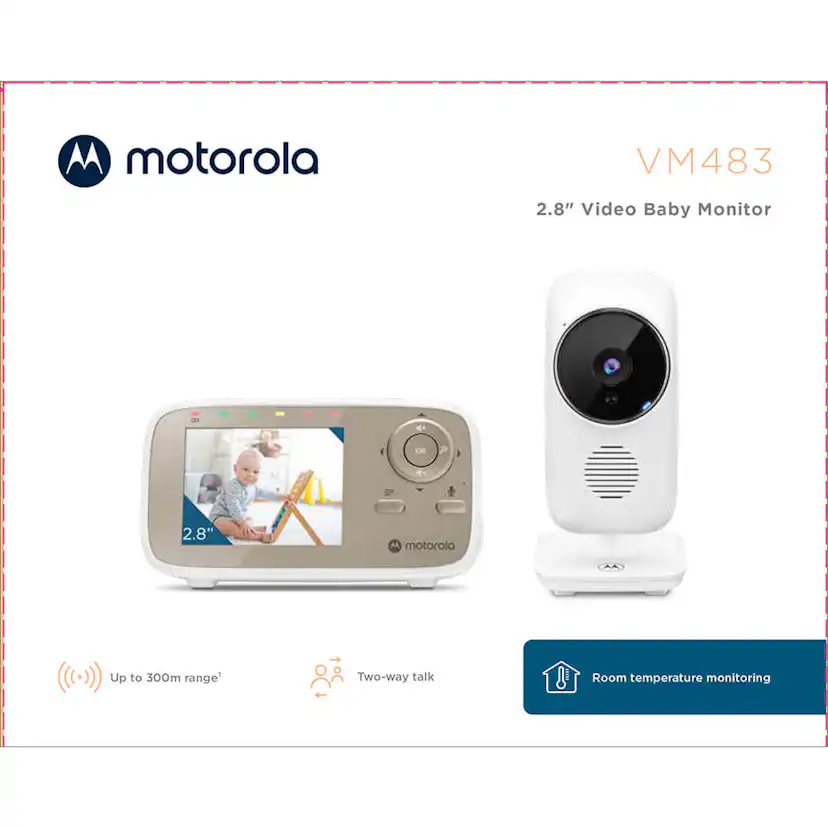 Monitor Motorola Babymonitor VM483 Video