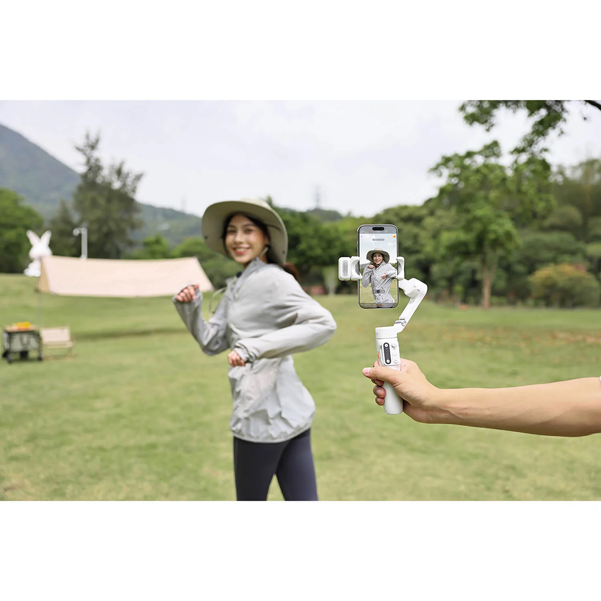 Smartphone Gimbal HOHEM iSteady V3 Kit med AI För Film och Fotografering