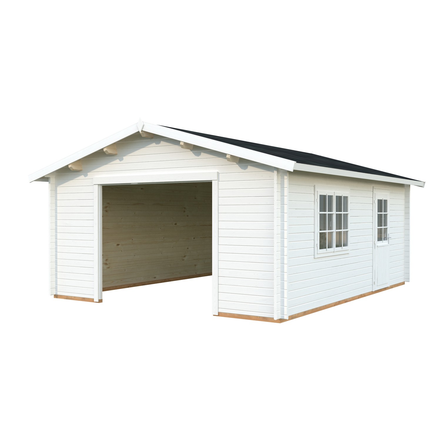 Roger 23,9 m2 ohne Tor PNT9016W2 Vit