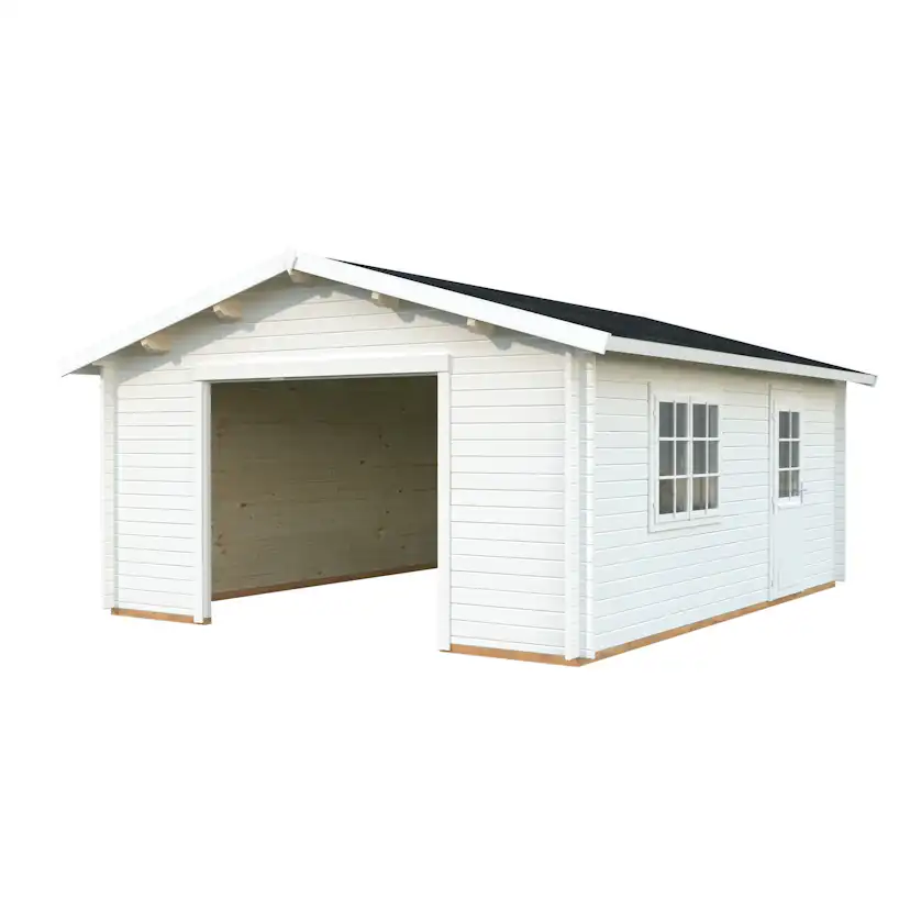 Roger 23,9 m2 ohne Tor PNT9016W2 Vit