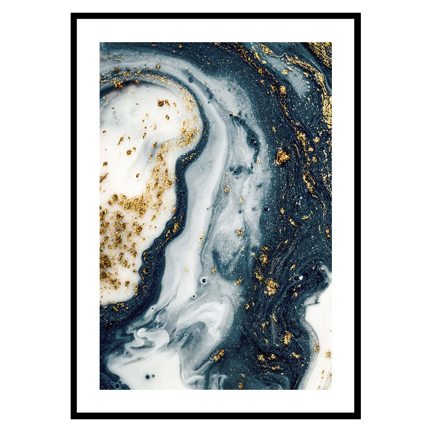 Poster Gallerix Fluid Art No1