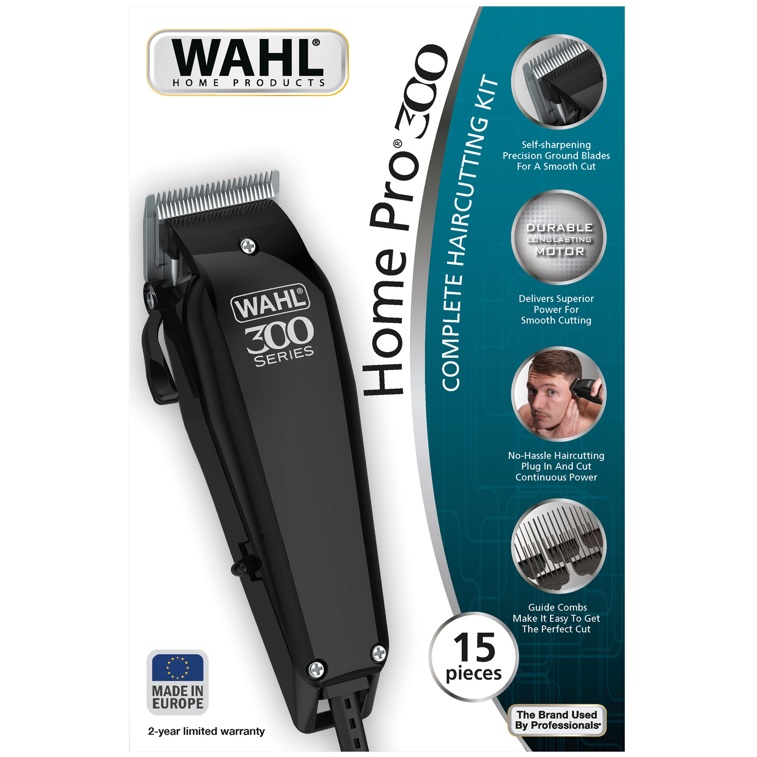 Hårtrimmer Wahl Home Pro 300 Nätdriven 20102