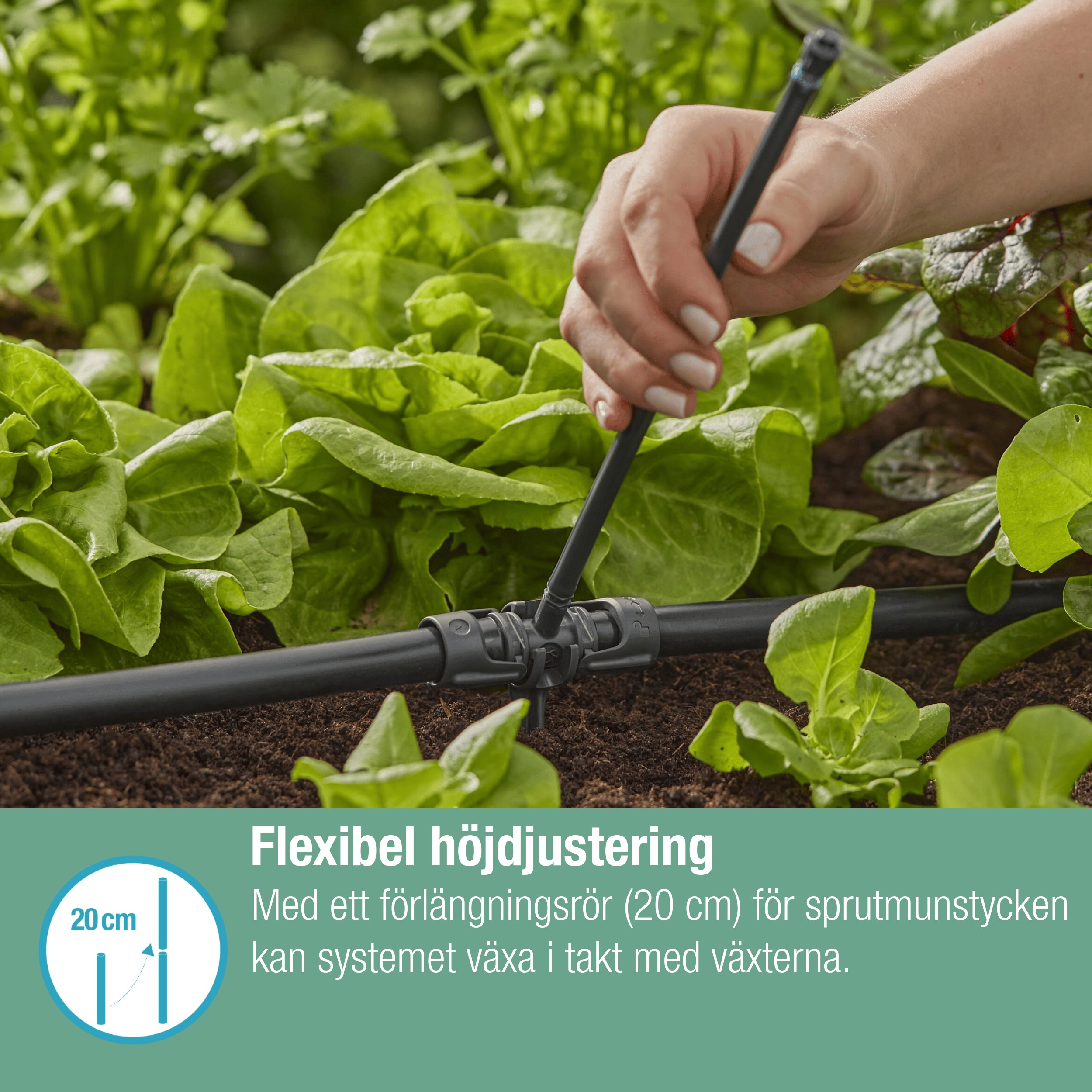 Sprinkler Gardena Micro 180°