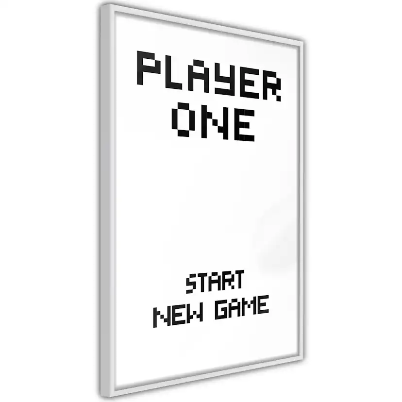 Poster Artgeist Affisch Start New Game