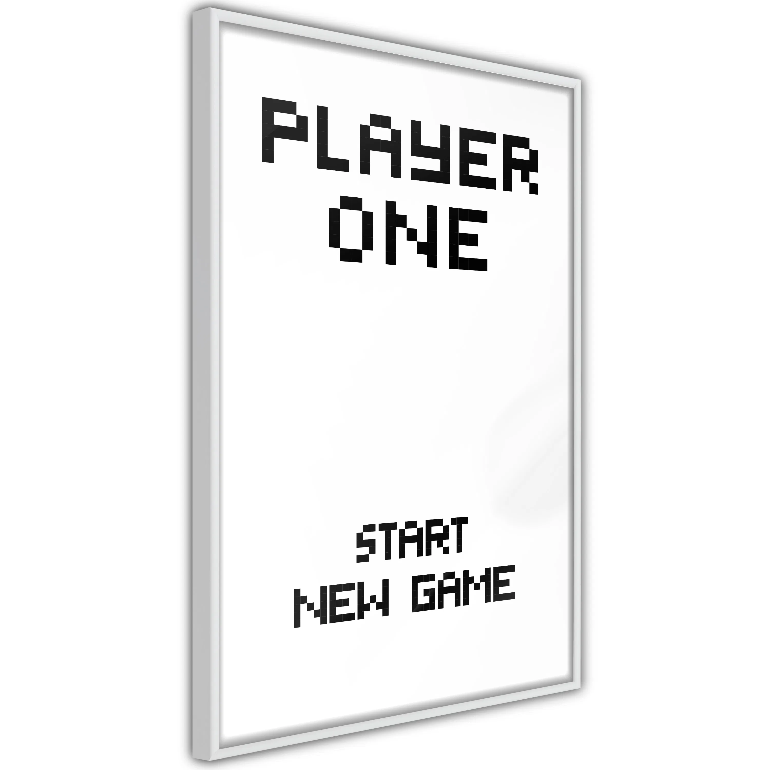 Poster Artgeist Affisch Start New Game