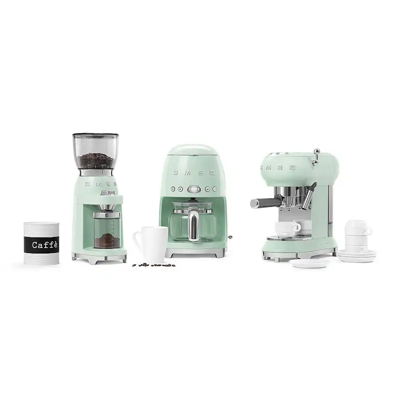 Smeg CGF11PGEU kaffekvarn grön Grön
