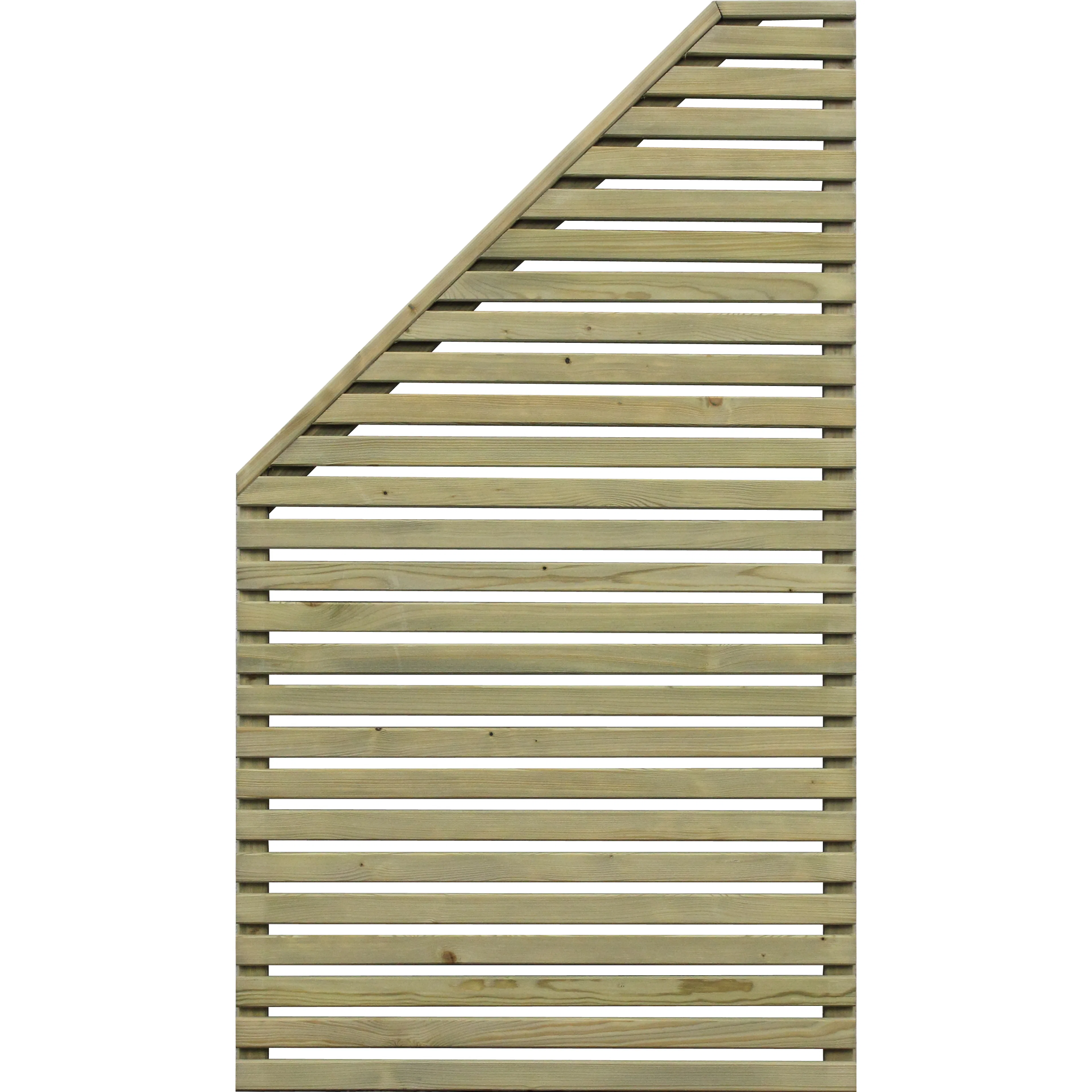 Skärm Horizont 3, 79x159x89 vänster impreg. FSC (B) Vänsterutförande, Impregnerad