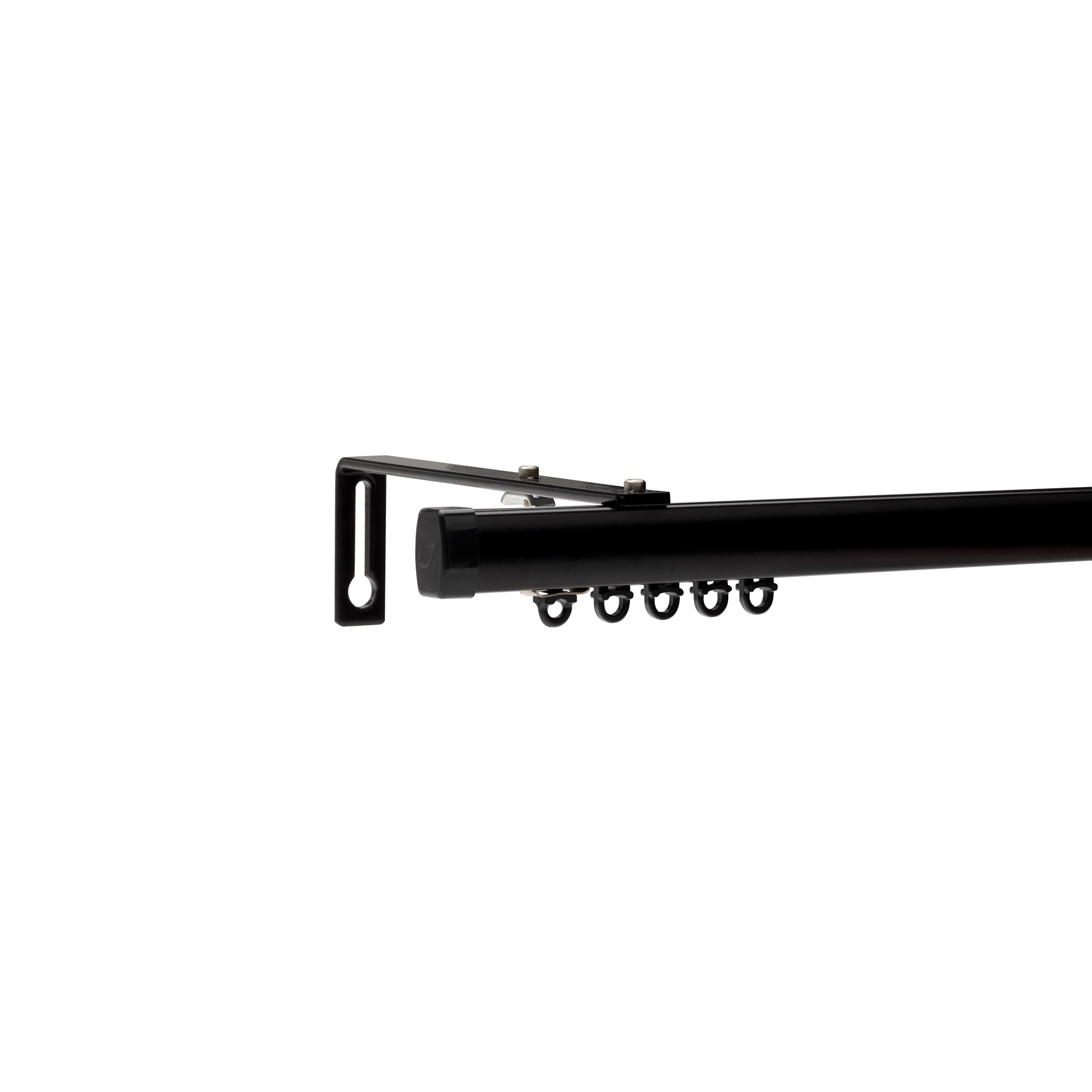 Gardinskena Set Kirsch Flexi-skena 160cm för Gardinupphängning