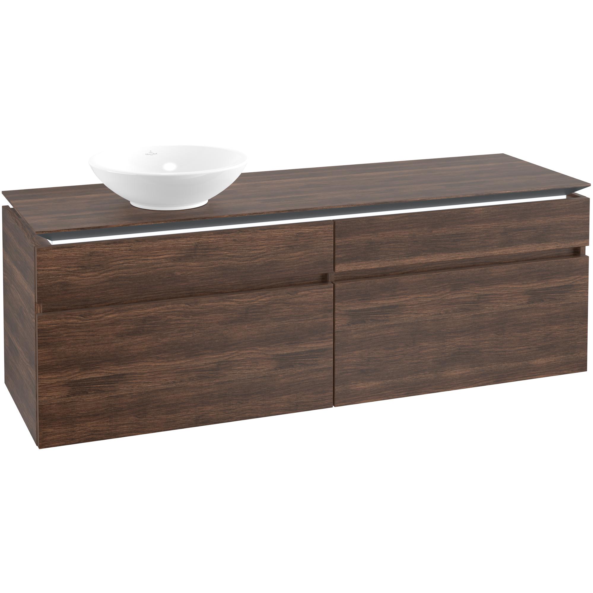 Tvättställsskåp Villeroy & Boch Legato 1600 med 4 Lådor för Fristående Tvättställ