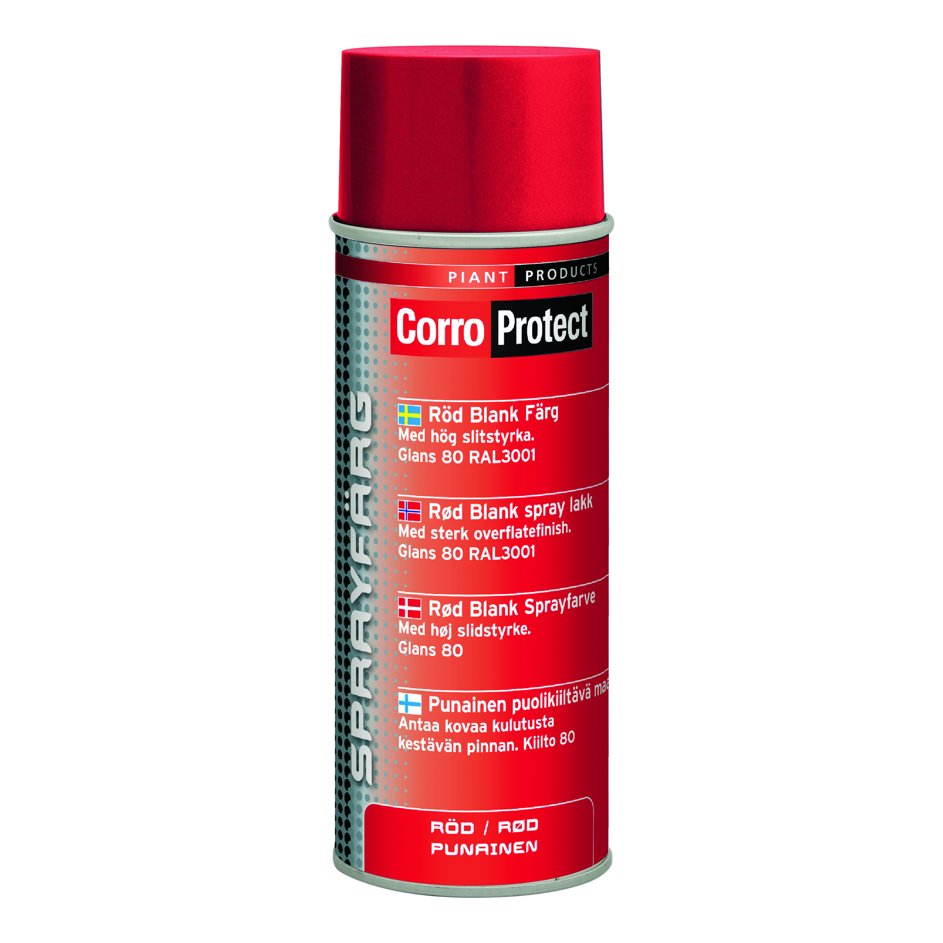 Täckfärg CorroProtect Färg Röd RAL 3001