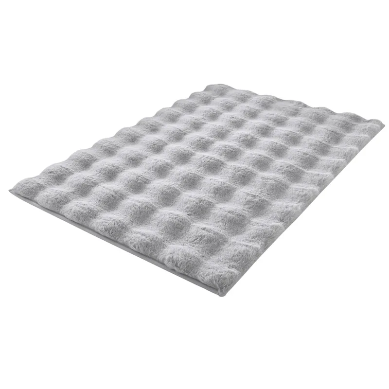 Badrumsmatta Cloud silvergrey 60x90 cm Grå, 600x900 mm