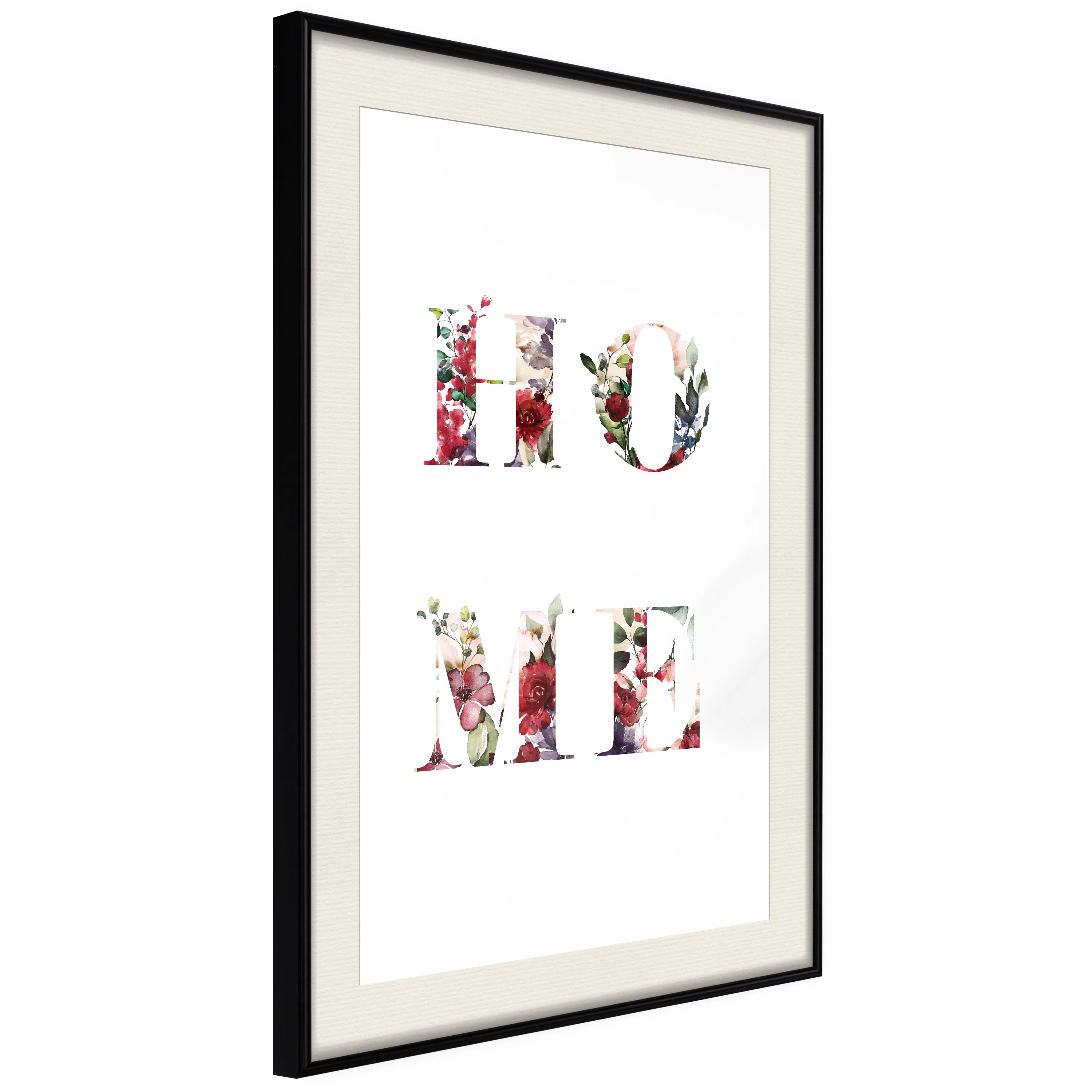 Poster Artgeist Affisch Home in Flowers