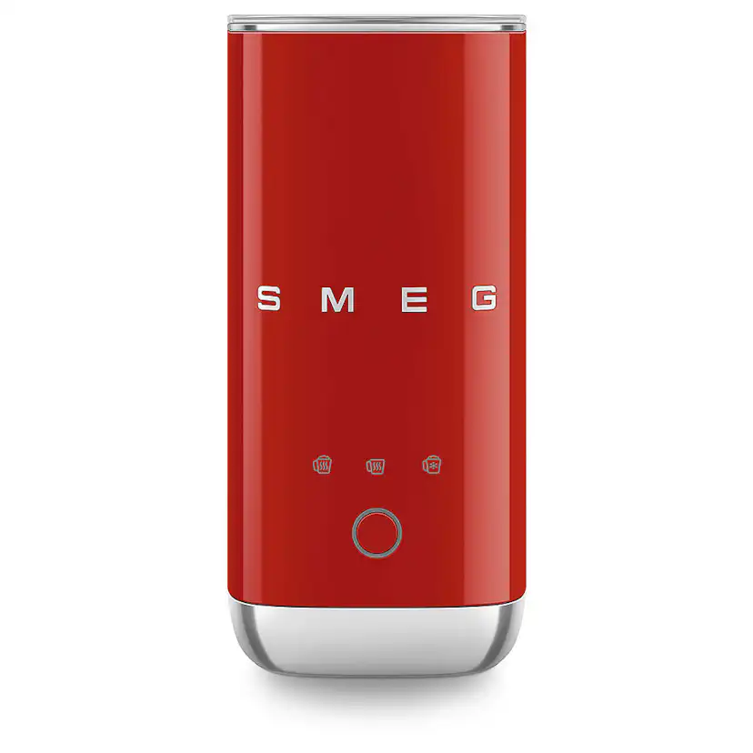 Mini Mjölkskummare Smeg MFF02RDEU Röd