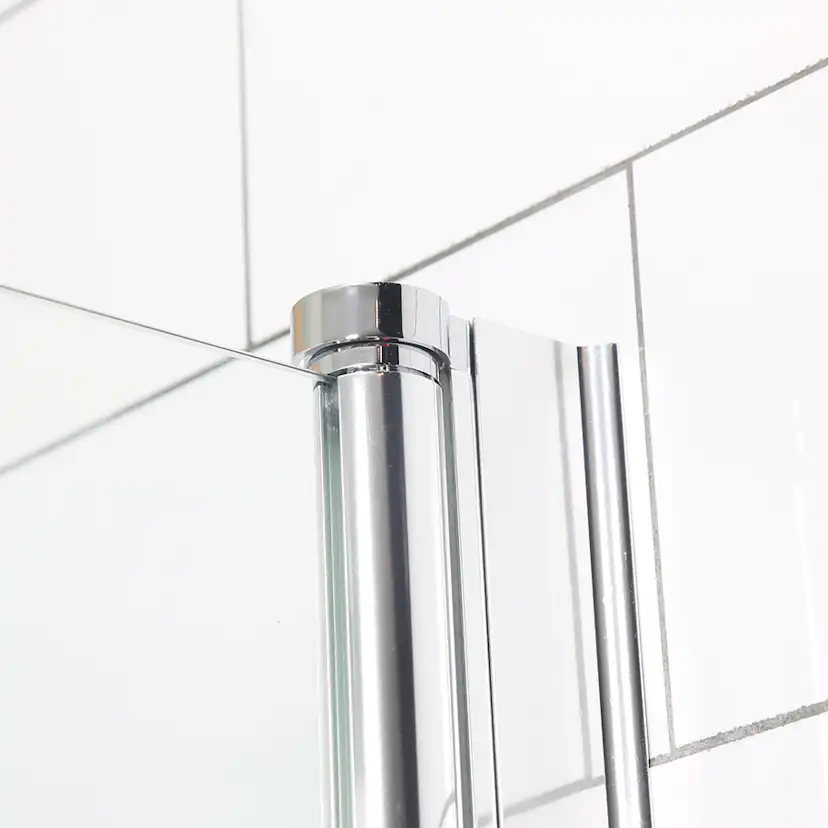 Duschdörr Bathlife Mångsidig 45° Dörr Delvis Frostat Glas