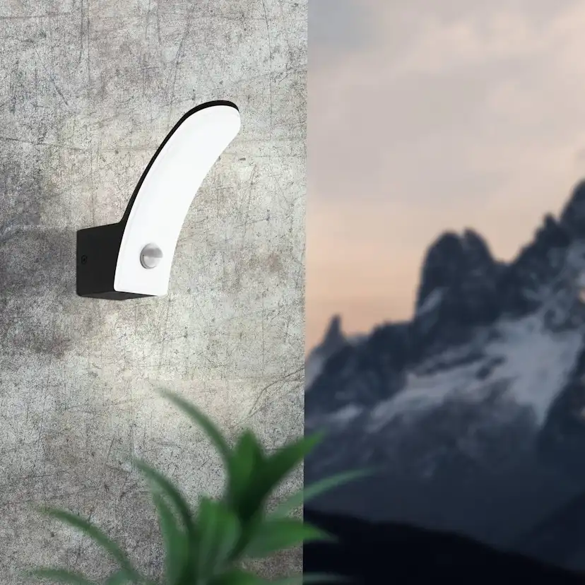 Vägglampa Utebelysning Eglo Fiumicino med Sensor