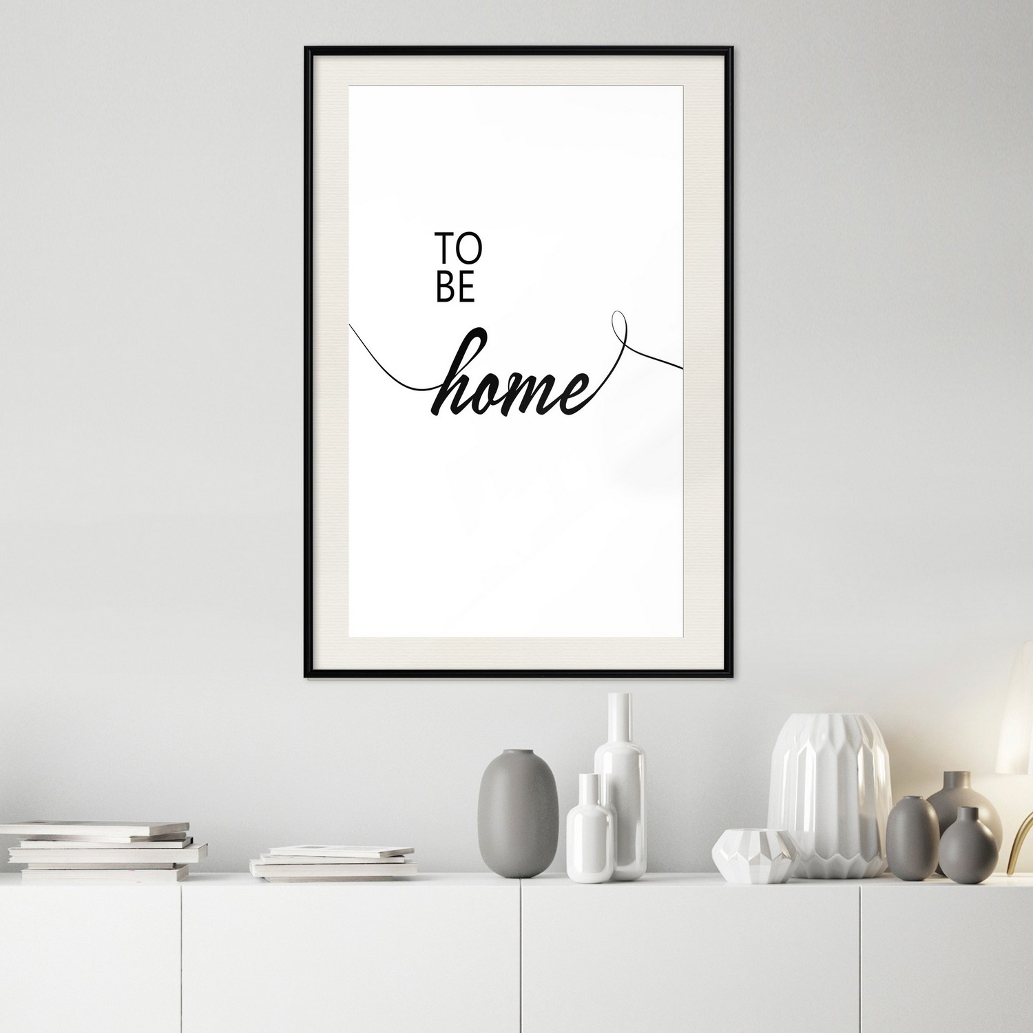 Poster Artgeist Affisch To Be Home