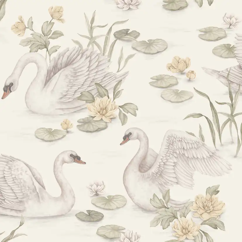Tapet Boråstapeter Lily Swan 6926