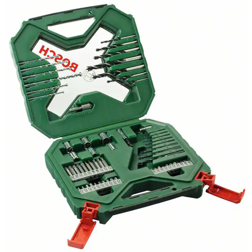 Borr-/bitsset Bosch Power Tools 60-delars X-Line Classic