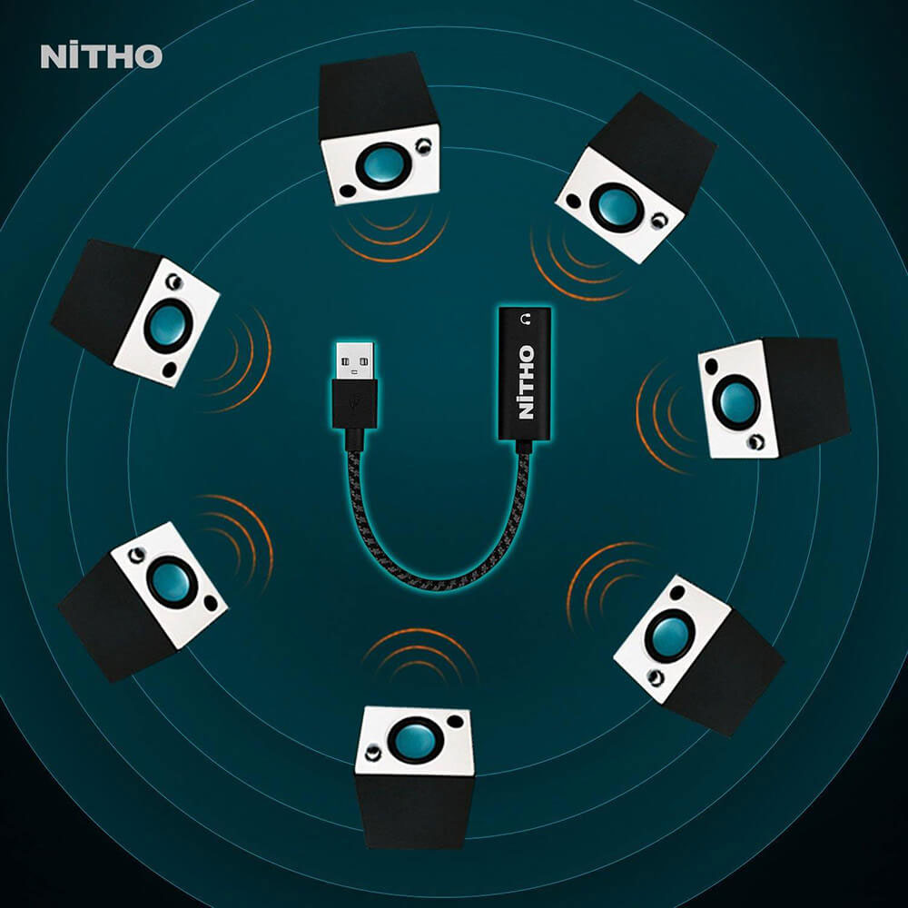 Headset NiTHO Gaming Titan 7.1