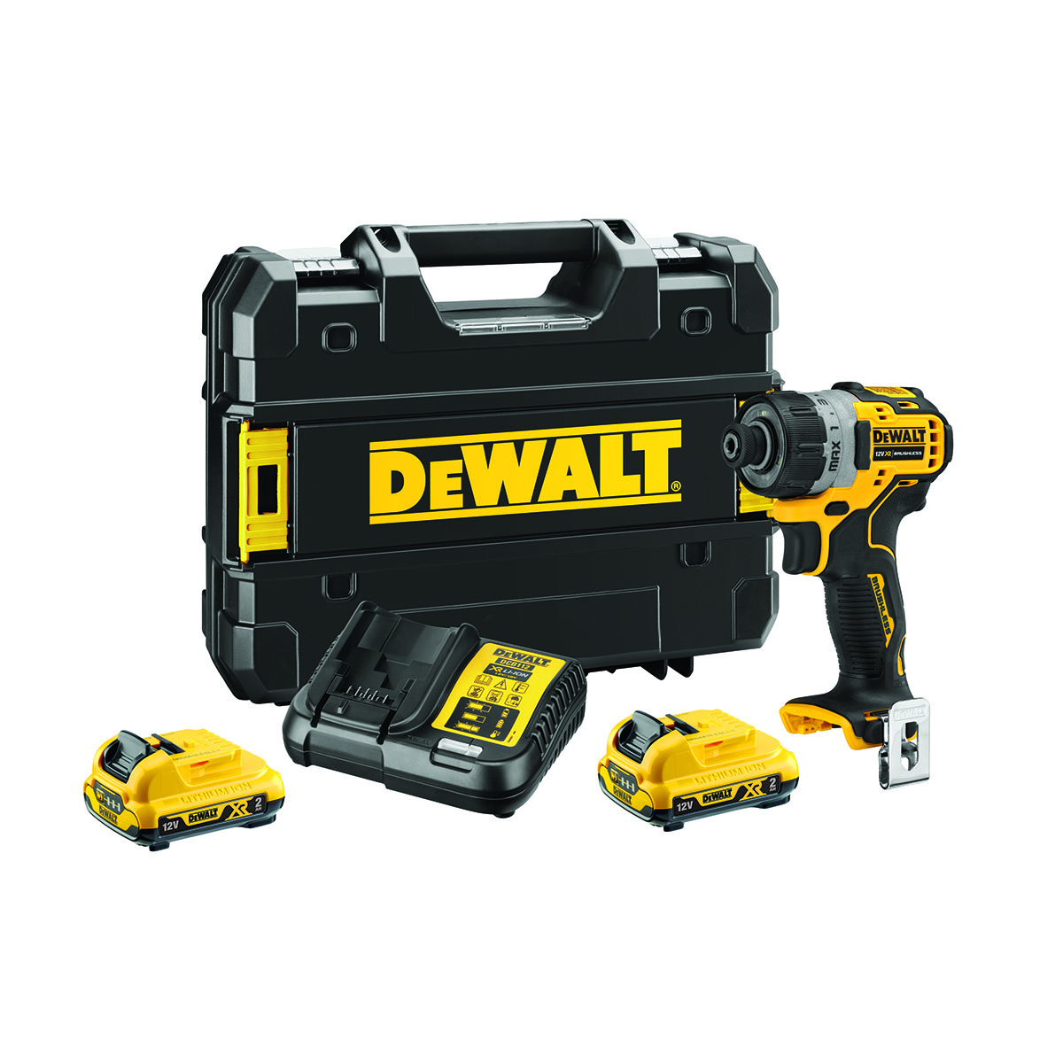 Skruvdragare Dewalt DCF601D2-QW med Batteri och Laddare